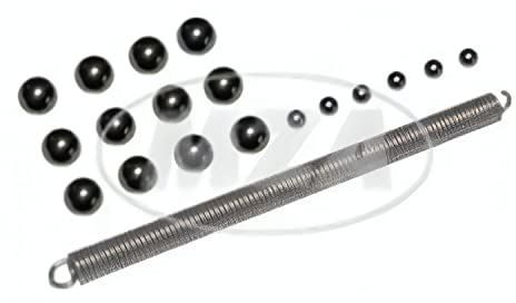 MZA Set: Kugelsatz 4 Gang für Abtriebswelle (mit 3-fach Verrastung)