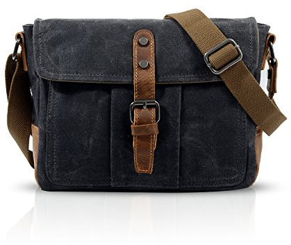 FANDARE Ny axelväska bärbar dator 7,9 tum kuvertväska herr resehandel, multifunktionell, kuvert, crossbody-väska, andningsbar duk, grå, L, Fritidsryggsäck