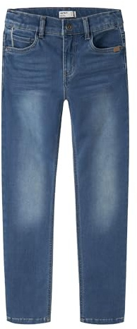 NAME IT Jungen Nkmtheo Xslim 1507-cl Noos Jeans, Medium Blue Denim, 134 EU