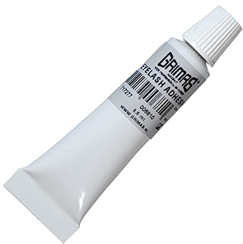 GRIMAS Wimpernkleber, Transparent, 3.5ml, schnelltrocknend, sehr gut haftend, für Wimpern