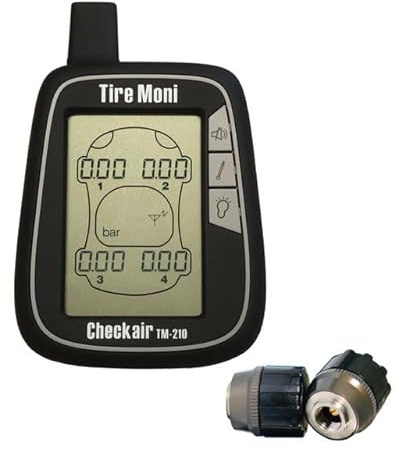 TireMoni Reifendruck Kontrollsystem TM-100-2, 2 Sensoren bis 5,5 Bar
