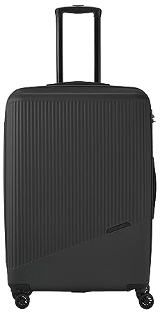 Travelite 4-Rad Hartschalenkoffer groß 96 Liter, Gepäck Serie Bali: ABS Hartschalen Trolley mit TSA Kombinationsschloss, 77 cm
