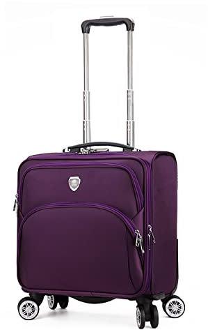 GOTYKE Laptoptasche auf Rädern Business Laptop Rollkoffer - Großer Stauraum - 4 Räder Laptop Rollkoffer Business Koffer Handgepäck Pilotenkoffer Rollwagen (Farbe: A)