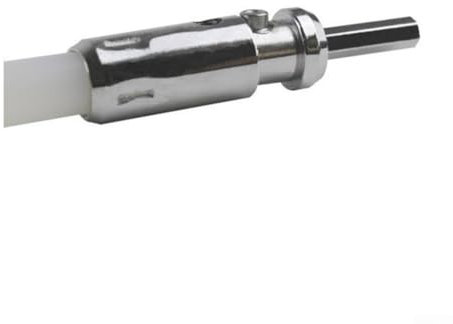 FUBESK Paquete de 2 adaptadores de taladro, kit de barrido de chimenea adecuado para conectar taladro eléctrico y cepillo de limpieza de chimenea