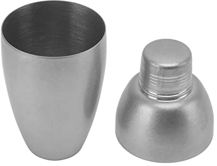 Coctelera, Coctelera Estilo Americano 304 de Acero Inoxidable Coctelería Mezclador Coctelera para Accesorios de Bar (Escarchado)