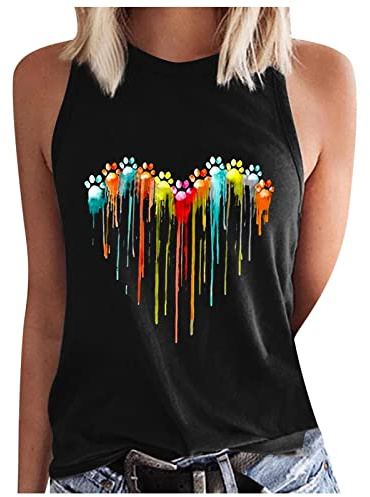 NUSGEAR 2024 Camisetas sin Manga Mujer Verano Moda color sólido Camisola Casual Camisetas de Tirantes Cuello redondo deportivo Cómodo Fiesta Chaleco Tops Suelto Basic Shirt tee Camisa playa