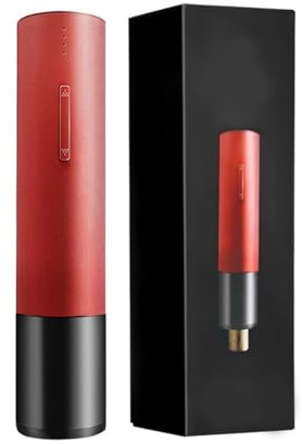 Sacacorchos eléctrico de cocina automático con cortador de papel de aluminio, versátil abridor de vino eléctrico