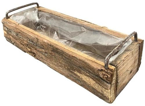Gwenys Haus Blumenkasten Pflanzschale Holz groß