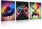 hocadon 3D Pictures for Walls Gaming Canvas Art 30x40CM Prints Wall Art for Living Room Wall Canvas for Living Room Bedroom