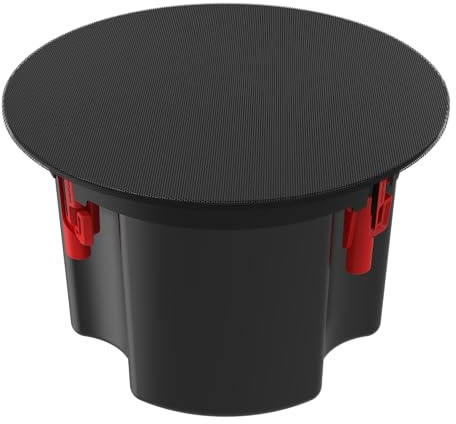 Klipsch PIC-525-T-SC 5.25 Short-Can Professional in-Ceciling Speaker, White and Black Grills Included