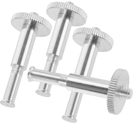Toddmomy 4Stücke Mikrofonständer Adapter Gewinde Stabiler Metalladapter für Mikrofonarm für Professionelle Aufnahmegeräte und Zubehör