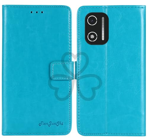 TienJueShi Blue Book Stand Retro Business Flip Leather Protector Phone Case Cover Etui Wallet For Xgody Android Phone X32 2025 5.5 inch