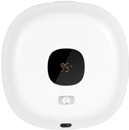 Distributeur de Savon Mural Automatique 300 ML, Distributeur de Savon sans Contact avec Capteur Infrarouge, Chargement USB Distributeur de Savon Réglable, pour Salle de Bain Cuisine Bureau