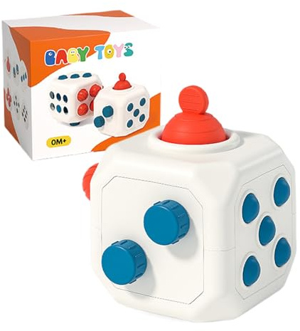 Nhujevkom Jouets Éducatifs | 6-en-1 Jeux Interactifs de Compétences Motrices Fines,Jouets Puzzle Jeu de Dés | pour Garçons Préscolaire Maison Intérieur Maternelle Garderie