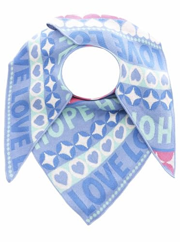 Zwillingsherz Damen Schal mit Dreiecksschal Modelle Summer Lacey,Leo, süper Dacke u.a. kuschelig weich großes warmes Halstuch Frühling Sommer Herbst Winter