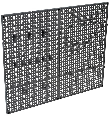 Sealey - Coppia di pannelli forati portautensili, da muro, materiale composito