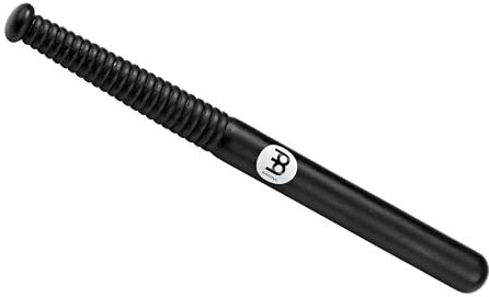 Meinl Percussion Cowbell Beater - Beater for Cowbell Instrument - Ribbed Handle - Length 27 cm - Siam Oak, Black (COW1BK)