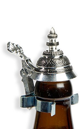 Bierflaschen Spitz-Zinndeckel