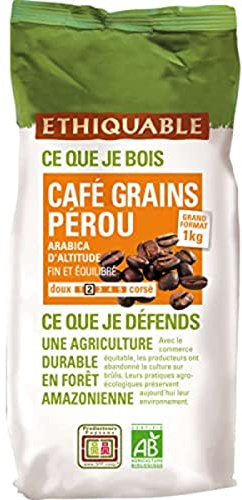 Ethiquable Café engrains Pérou, Le Paquet de 1kg