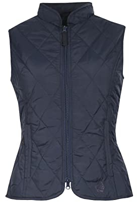 Horze Klassische Steppweste für Damen und Mädchen,Marineblau (PDB), 44