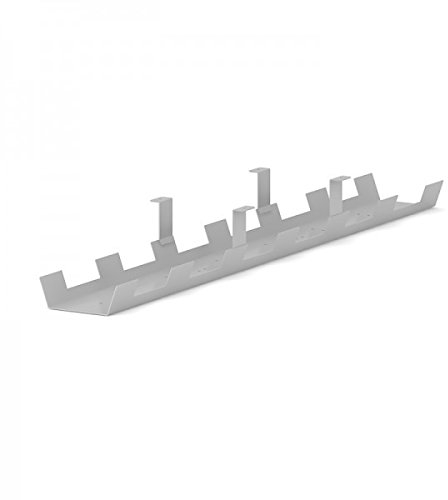 Weber Büro Kabelwanne Uni 1.080 x 180mm in Weiß