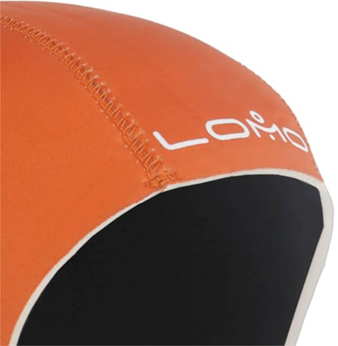 Lomo Triathlon Öppen Vatten Neopren Badmössa - Orange Orange M