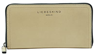 LIEBESKIND Berlin Damen Fab 2 Lamb Sally - Portemonnee Purse L, Warm Beige, Large (HxBxT 9.4cm x 18.8cm 2cm) EU