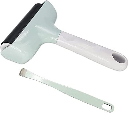 Brayer Roller Broad tip Tweezers Art Craft Tool Set Tape Roller Tool for Art Relief Printing Materials Printmaking Wallpapers Oil Printing Ink Paint Stamping Gluing Application