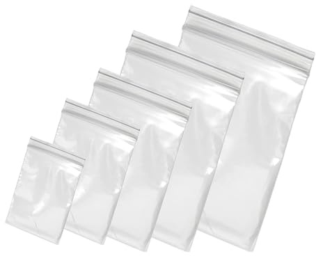 Sacs à fermeture automatique type Zip 7 x 10 cm -100 und (pratiques, sûrs et polyvalents) Gardez vos objets organisés et protégés. Qualité alimentaire et différentes tailles