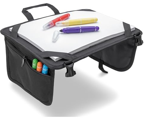 Osann Mal-und Reise-Tablett für Kinder, Mal- & Spielunterlage für unterwegs | Knietablett 34 x 26 cm, Tablett für Kinder aus strapazierfähigem und wasserabweisendem Material, für Reisen im Auto