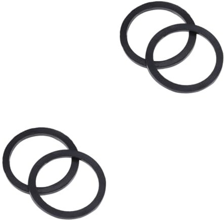 CALLARON 2sets Badezimmer Waschbecken Abfluss Dichtung 1 Zoll Gummi Dichtung Flache Dichtung Rohr 2 Stücke * 2