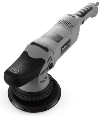 AutoFullCar - Polisseuse orbitale Pro FullCarX - Excentricité 21 mm - Puissance 810 W - 6 vitesses variables - 1000 tr/min - 4 800 tr/min - Base 150 mm - Manche démontable/manche latéral - Câble