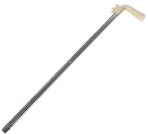 Ciieeo 22mm Diameter Broom Replacement Handle Stainless Steel Plastic for Sweeping Floor Cleaning Broom Random Color