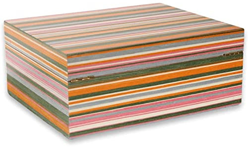 WOYZDQ Geschenk Kreative Zigarrenkiste, hält Zigarren frisch, Humidor, Schreibtisch-Aufbewahrungsbox aus Zedernholz für 30 Zigarren, exquisiter Zigarren-Humidor Zigarren Humidore
