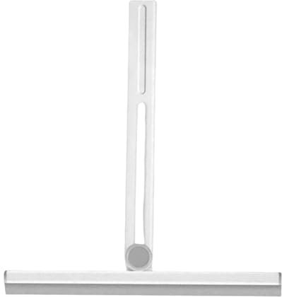 Qutalmi Tergipavimento per doccia, lavavetri per finestre - Lavavetri professionale con spatola - Tergipavimento pieghevole per porta in vetro della doccia, strumento per la pulizia del bagno, pulizia