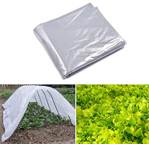 Serre tunnel de jardin avec film en polyéthylène robuste pour jardinage et agriculture
