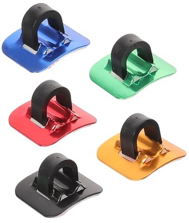 Happyyami 5pcs Cycling Seat Clamp Cable Hose Guide Bike Clamp with Adhesive Seat for
