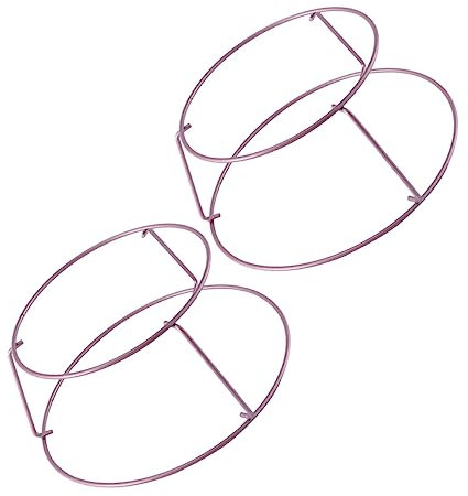 FUNNETOYU 2 piezas Rejilla de Enfriamiento para Pasteles y Pan Antiadherente Soporte de Almacenamiento de Inoxidable para Cocción Accesorio de Cocina para Enfriar Pan Galletas y Muffins