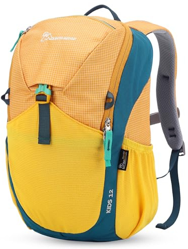 Mountaintop 8L/12L Kinderrucksack Wanderrucksack Kinder mit Brustgurt für Mädchen Jungen 1-6 Jahre Rucksack Kinder Wandern