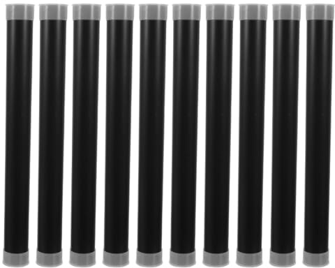TOPBATHY 10 Tubes D'Expédition Plastique Avec Bouchons Protection Documents | Protection Pratique, Transport Sécurisé, Rangement Organisé