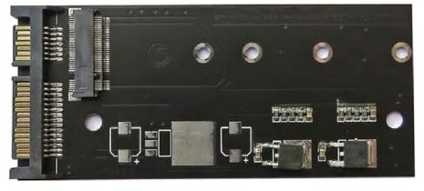 SATA M.2 SSD to 2.5-inch SATA adapter card