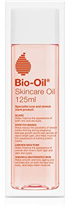 Bio Oil Body Skin Care Oil (125ml) - Firming Skincare That Reduces Appearance Of Stretch Marks & Scars - Grease Free Moisturiser Lotion - With Vitamin E & Vitamin A