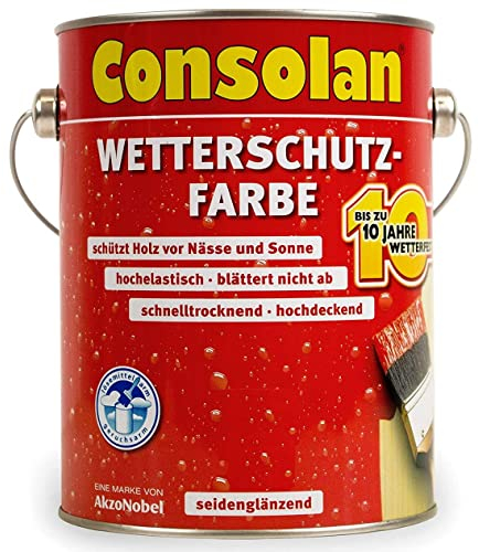 Consolan Wetterschutz-Farbe, anthrazitgrau, 0,75ml