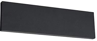 Trio Leuchten LED Wandleuchte Concha 225172942, Metall Schwarz matt, inkl. 2x 6 Watt LED, Switch Dimmer, Anthrazit