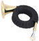 Rockyin Jagdhorn, Mini Messing Bb Jagdhorn Micro Französisch Horn Blechblasinstrument Set