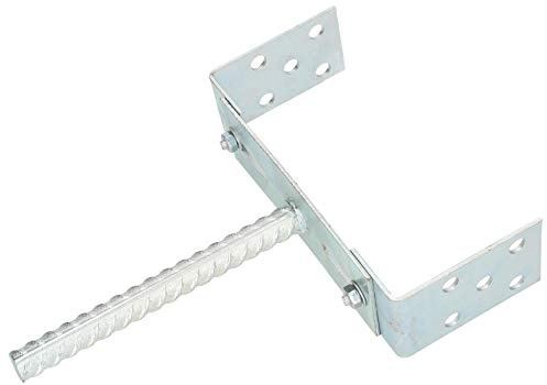 KOTARBAU® U-Pfostenträger 0-200 mm Breitenverstellbar zum Einbetonieren