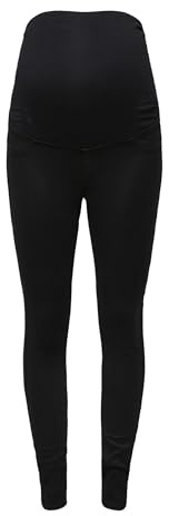 ONLY Female Jeggings Mama OLMRain Reg Skinny, Svart denim, XS