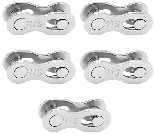 5 Paar Fahrrad Fehlendes Glied 6/7/8/9/10/11/12 Geschwindigkeit Schnellspanner Fahrrad Kettenglied(11 Geschwindigkeit)