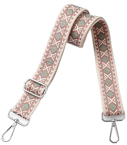 AiQInu Taschengurte Zum Wechseln, Verstellbar Taschengurt 80-140cm, 3.8cm Breit, Schultergurt Mit Karabiner Für Taschen Trageriemen Handtaschen