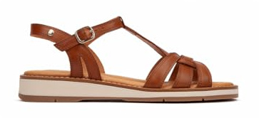 Pikolinos Sandales Plates en Cuir ROQUETAS pour Femme